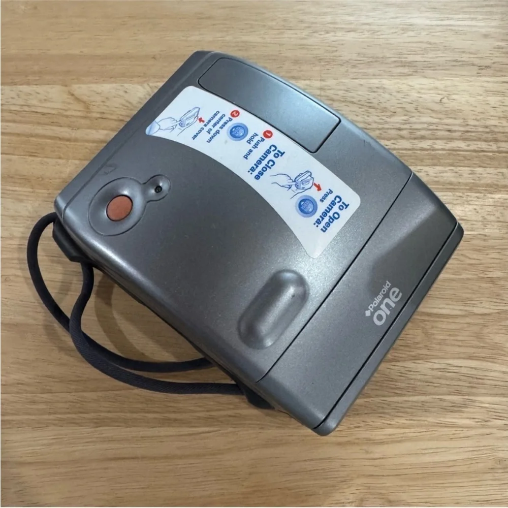 Polaroid One Instant Camera - Black and Silver